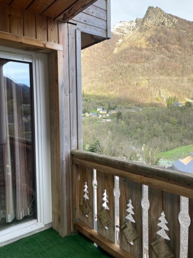 Appartement 4/6 pers 38m2, vue montagne, piscine chauffée, 500m centre ville Cauterets Exterior foto